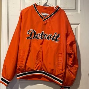 Mens Vintage puma Detroit Tigers Pullover